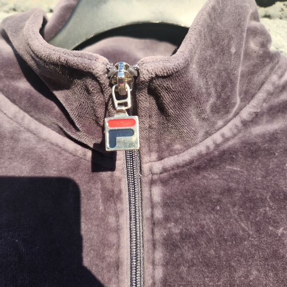 FILA Velour type jacket - Picture 2 of 9